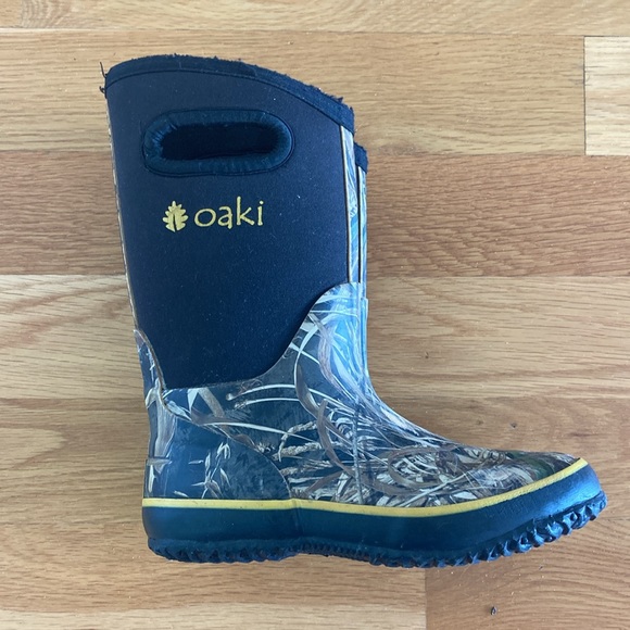 OAKI Kid's Neoprene Rain Boots, Snow Boots, Muck Boots - Picture 2 of 6